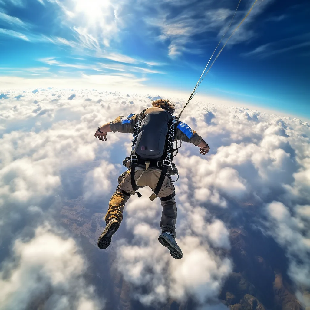 Chute libre parachutiste